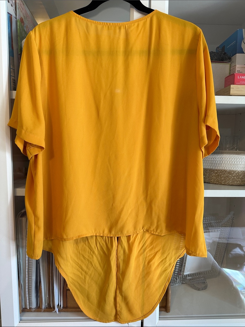 Madewell size XL Tie-front Blouse - Picture 6 of 6
